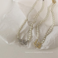 Shangjie oem Pearl Chain Collece Coker Choker Женщины ожерелье в медальон золотые ювелирные украшения женские ожерелья
